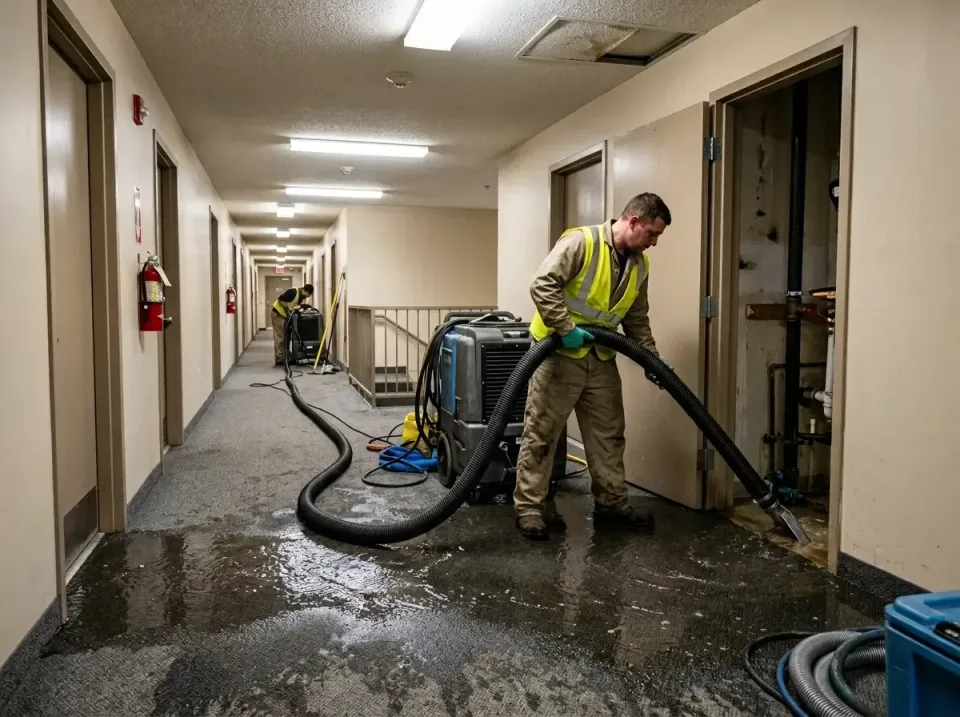 multi-unit-apartment-hallway-f-005 — frequently asked questions, Emergency Burst Pipe Water Extraction & Removal in Lodi, CA